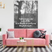 Leer me naar Dance, Lord Christelijk Prayer Canvas Afdruk (Insitu (Woonkamer))