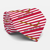 Leer me niet aan, marinevlag stropdas (Opgerold)