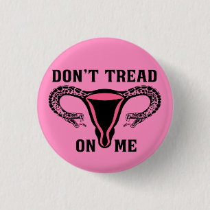 Leer me niet als feministe ronde button 3,2 cm