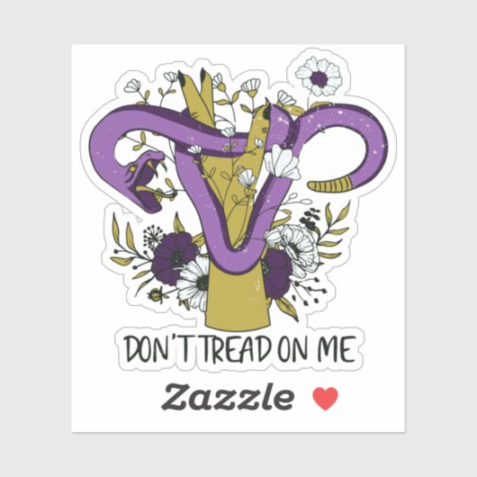 Leer me niet als feministe sticker (Vel)