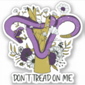 Leer me niet als feministe sticker (Voorkant)