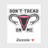Leer me niet als feministe sticker (Vel)