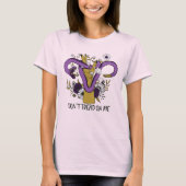 Leer me niet als feministe t-shirt (Voorkant)