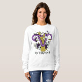 Leer me niet als feministe trui (Voorkant volledig)