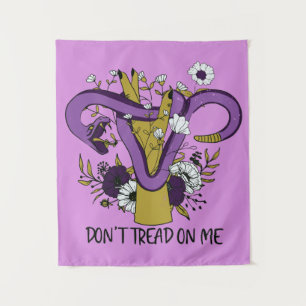 Leer me niet als feministe wandkleed