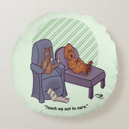 Leer me niet om te geven rond kussen