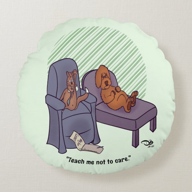 Leer me niet om te geven rond kussen (Voorkant)