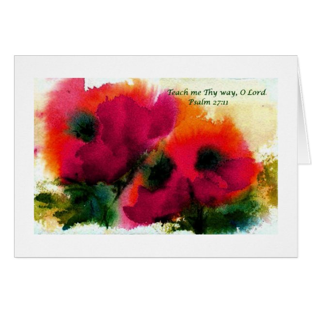 Leer me op hun manier O    LordPsalm 27:11 (Voorkant Horizontaal)