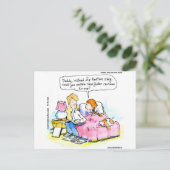 Leer me voor Satire Papa Funny Briefkaart (Staand voorkant)