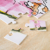 Leer me voor Satire Papa Funny Legpuzzel (Zijkant)