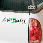 Leer meer over Lyme ziekte bumper sticker (Op Truck)
