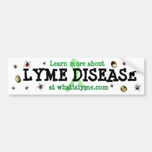 Leer meer over Lyme ziekte bumper sticker
