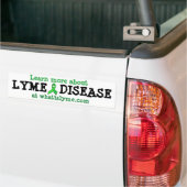 Leer meer over Lyme ziekte bumpersticker (Op Truck)