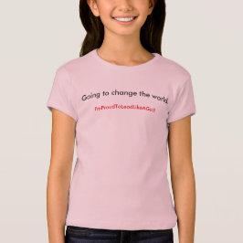 Leer met je overtuiging! t-shirt