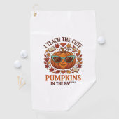 Leer Moppertjes Patch Halloween Zonnebril_1 Golfhanddoek (Insitu)