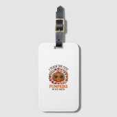 Leer Mopshagedis Patch Halloween Zonnebril_1 Bagagelabel (Voorkant (verticaal))