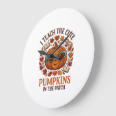 Leer Mopshoofdjes Patch Halloween Zonnebril_1 Grote Klok (Hoek)