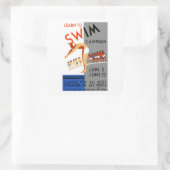 Leer naar SWM Vierkante Sticker (Tas)