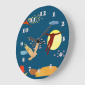 Leer naar vliegen grote klok (Hoek)