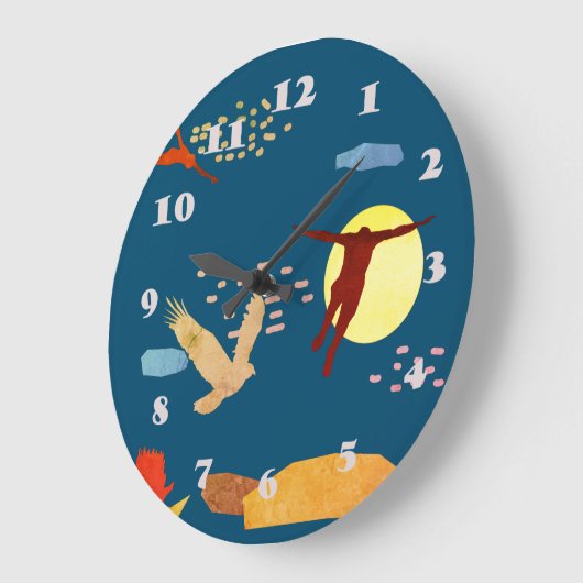 Leer naar vliegen grote klok (Hoek)