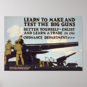 Leer om de Grote Pistolen te maken en te testen Poster