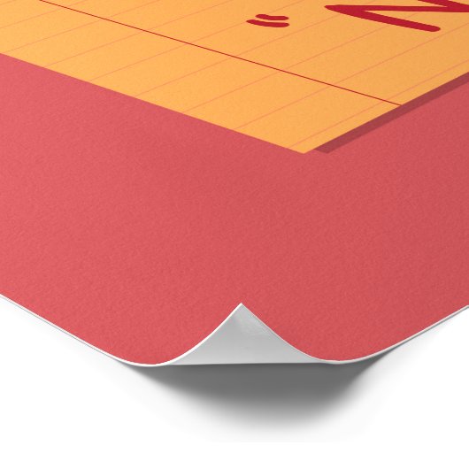 Leer om Neen te zeggen Poster (Hoek)