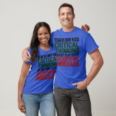 LEER ONS KINDER KRITISCHE DENKEN, ZODAT ZE NIET AN T-SHIRT (Unisex)