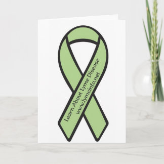 Leer over Lyme Ziekte Lege Notecard Kaart