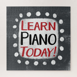 Leer piano vandaag Jigsaw Puzzel