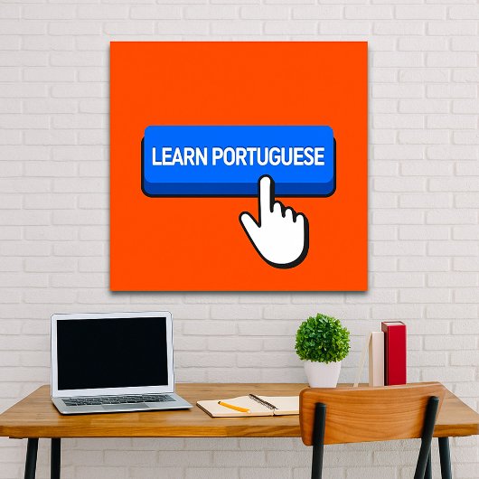 Leer Portugees Poster