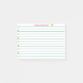 Leer Post-It-notitie schrijven Post-it® Notes (Voorkant)