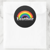 LEER PRICKEID RONDE STICKER (Tas)