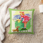 Leer Rover hoe de afwas moet worden afgewassen Kussen (Deken)