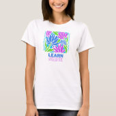 Leer Shine terug naar de leerkracht T-shirt (Voorkant)