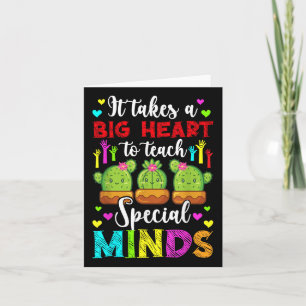 Leer speciale geesten Autisme leraar Autisme Aware Kaart