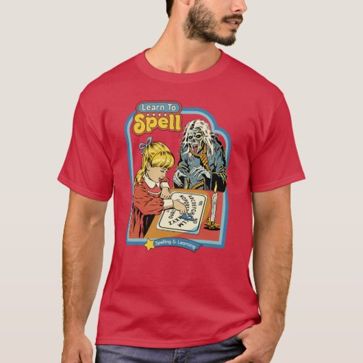 Leer Spreuk jongen T-shirt (Voorkant)