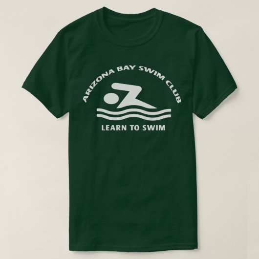 Leer Swim Arizona Bay Swim Club Tool T Summer T-shirt (Design voorkant)