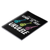 Leer Ukulele spelen Notitieboek (Linkerzijde)