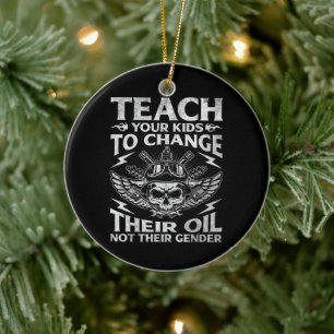 Leer uw kinderen olie conservatief te vervangen keramisch ornament