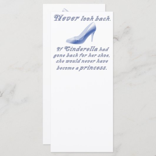 Leer van Cinderella's hoe (Voorkant / Achterkant)