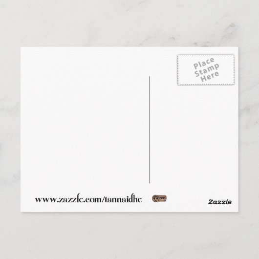 Leer van Cinderella's hoe Briefkaart (Achterkant)