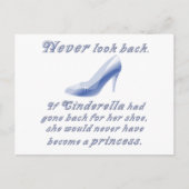 Leer van Cinderella's hoe Briefkaart (Voorkant)