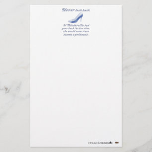 Leer van Cinderella's hoefijzer Briefpapier