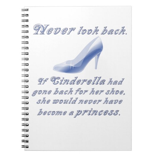 Leer van Cinderella's hoefijzer Notitieboek (Voorkant)