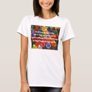 Leer van Crayons T-Shirt