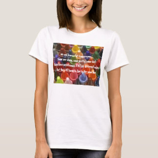 Leer van Crayons T-Shirt
