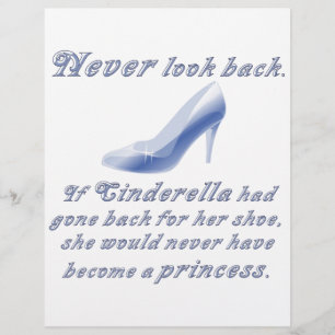 Leer van de Schoen van Cinderella Flyer