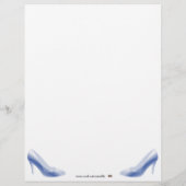 Leer van de Schoen van Cinderella Flyer (Achterkant)
