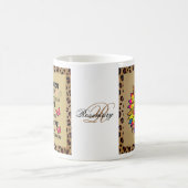 Leer van gisteren citaten regenboog zonnebloem gou koffiemok (Center)