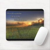Leer van gisteren.... mousepad muismat (Met muis)